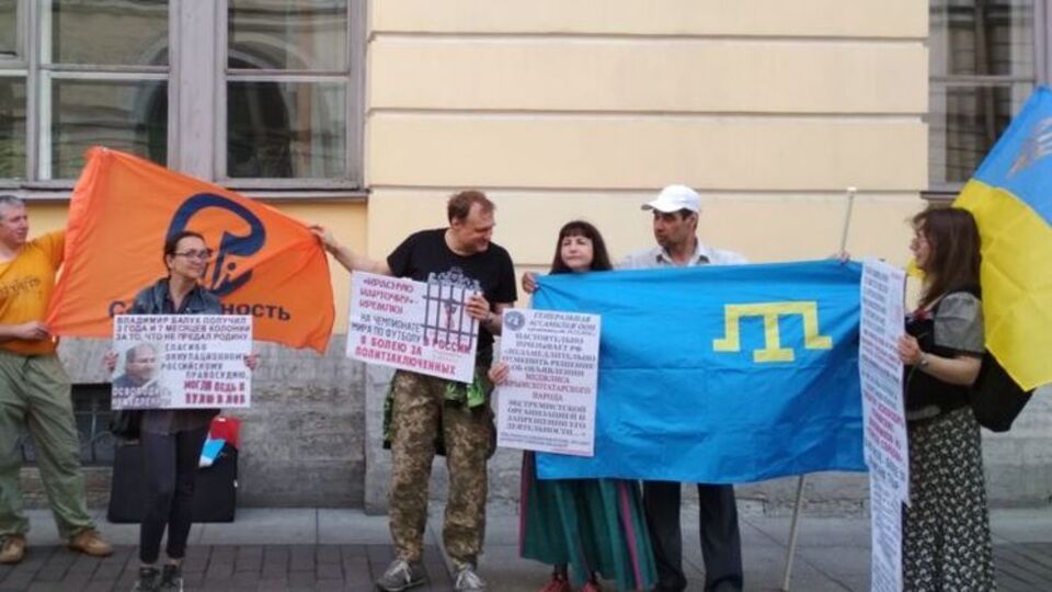 Активісти в Санкт-Петербурзі закликали звільнити Сенцова