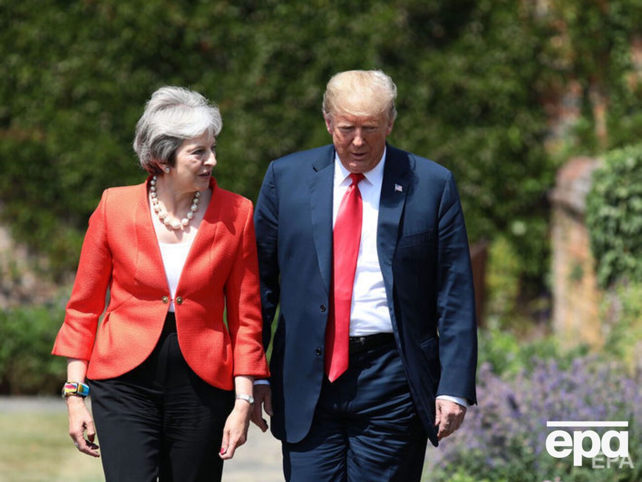 Мей і Трамп провели спільну прес-конференцію 13 липня