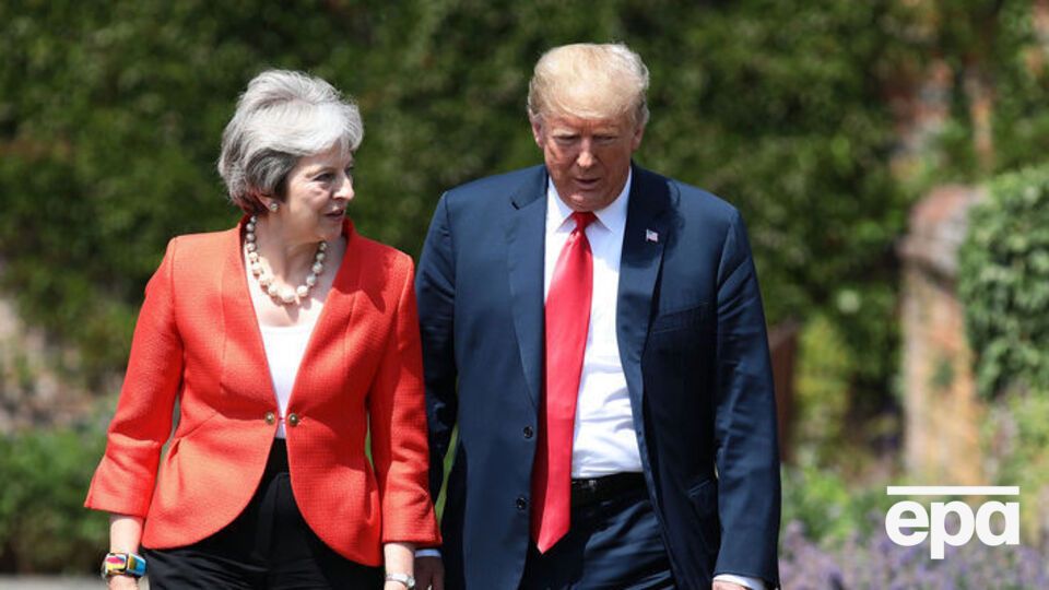 Мей і Трамп провели спільну прес-конференцію 13 липня