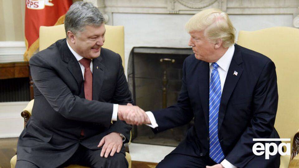 Порошенко і Трамп зустрілися у Брюсселі