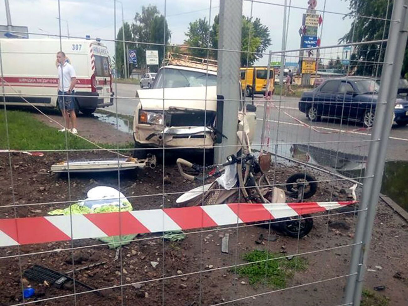 ДТП сталася біля пішохідного переходу