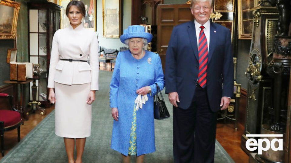 Трамп заявил, что ему было легко общаться с Елизаветой II