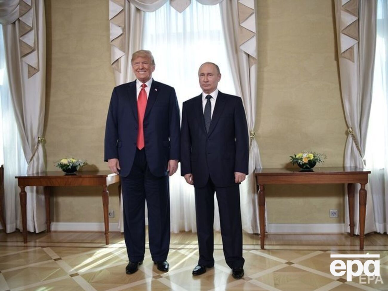 Трамп встретился с Путиным