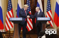 Трамп и Путин примерно час общались с журналистами