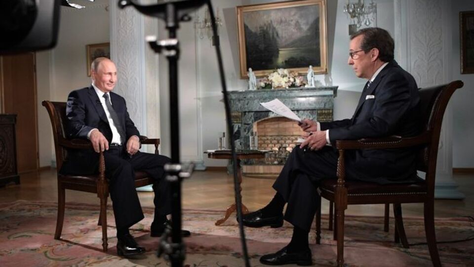Путин дал интервью Fox News