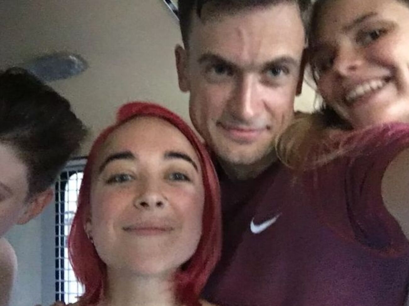 Задержанные после акции участники&nbsp;Pussy Riot