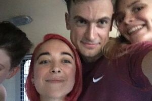 Затримані після акції учасники Pussy Riot