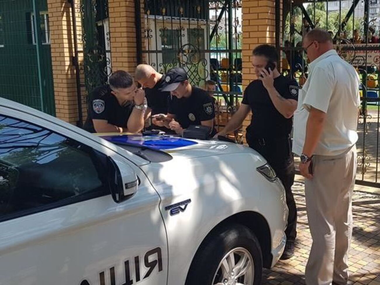 Штанько задержали на месте происшествия