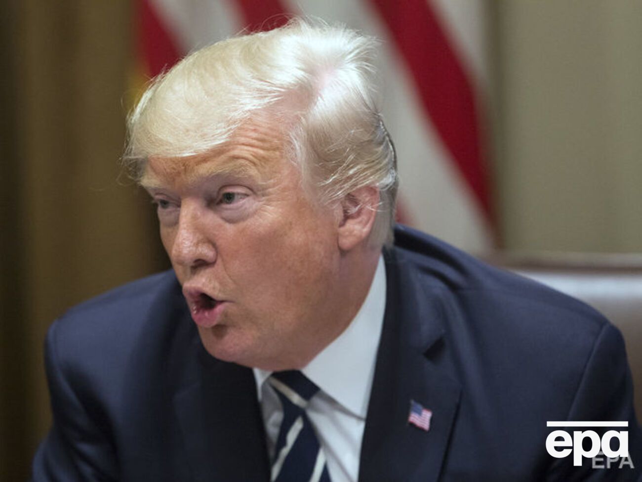 Трампа не смутило отключение света