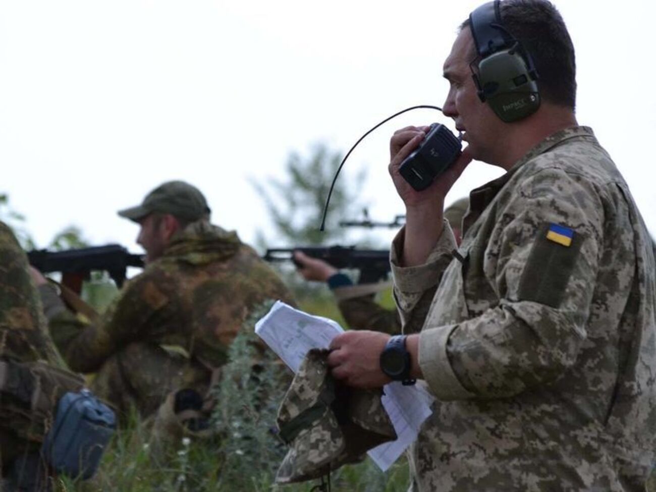 Один український боєць загинув, двоє дістали поранення