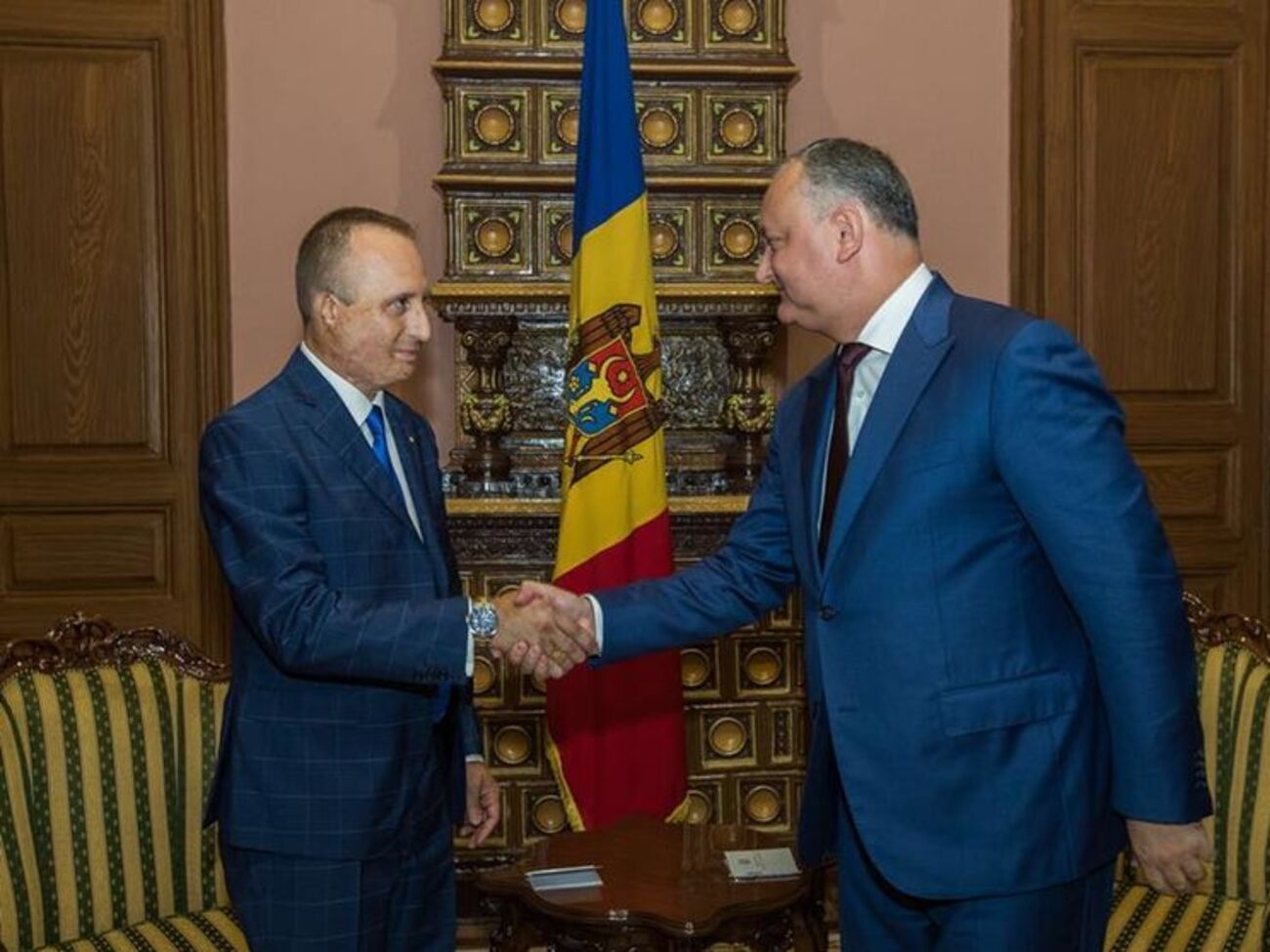 Додон встретился с Ди Караччи 17 июля