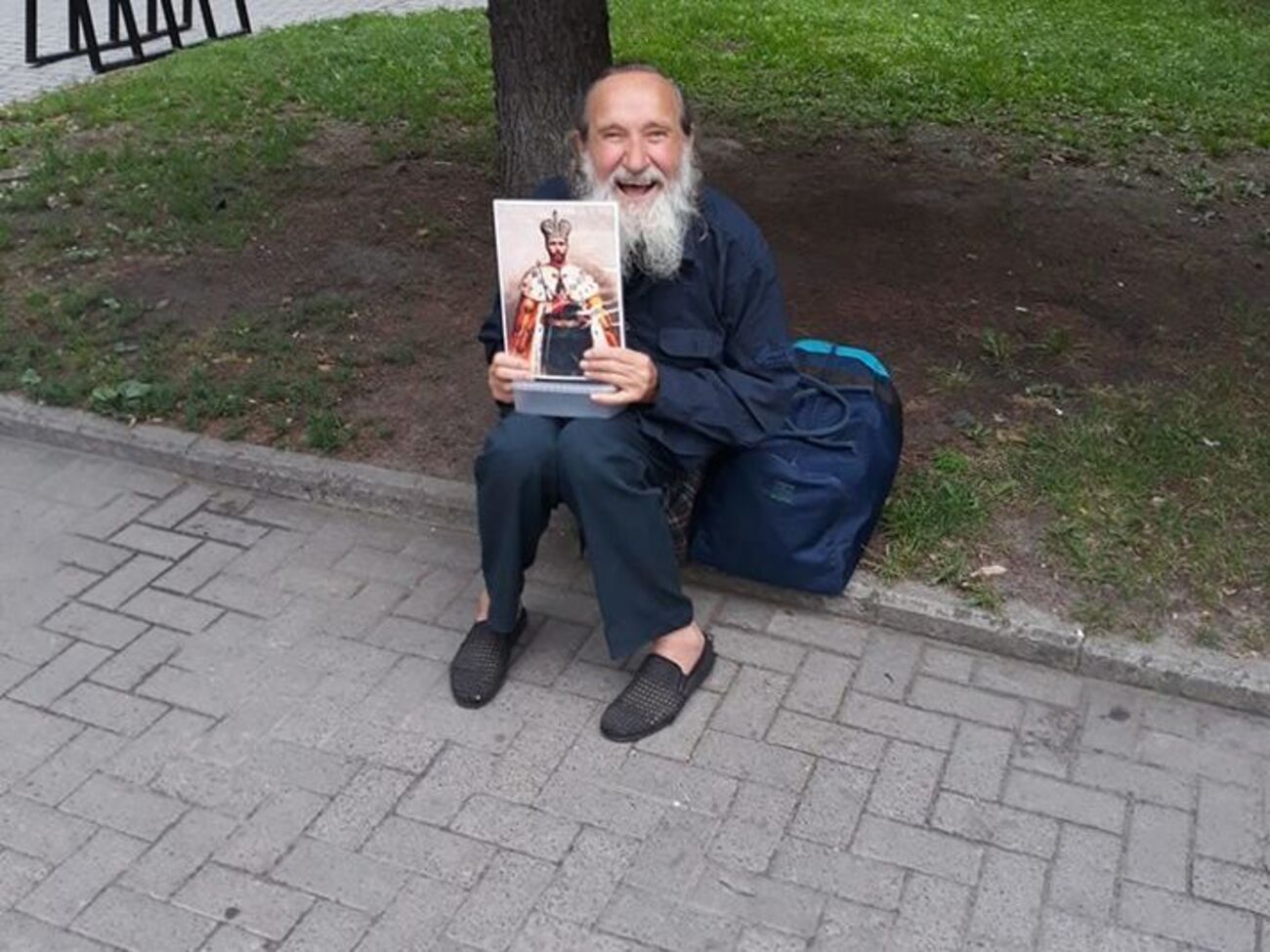 Мужчина не стал скрываться от полиции