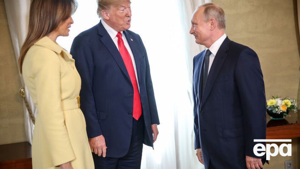Журналісти зняли на відео дивну поведінку Меланії Трамп на зустрічі з Путіним