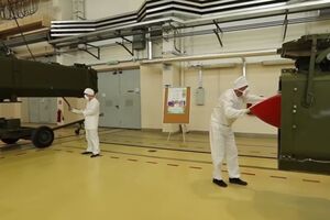 В минобороны РФ показали цех, в котором работают над созданием ракеты с ядерным двигателем