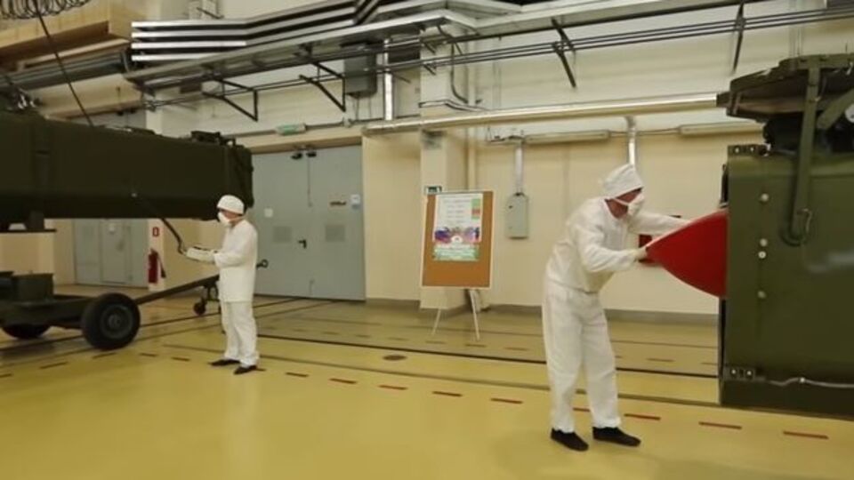 У міноборони РФ показали цех, у якому працюють над створенням ракети з ядерним двигуном