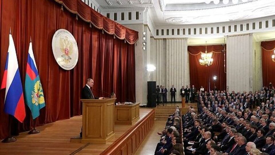 Путін виступив перед російськими дипломатами