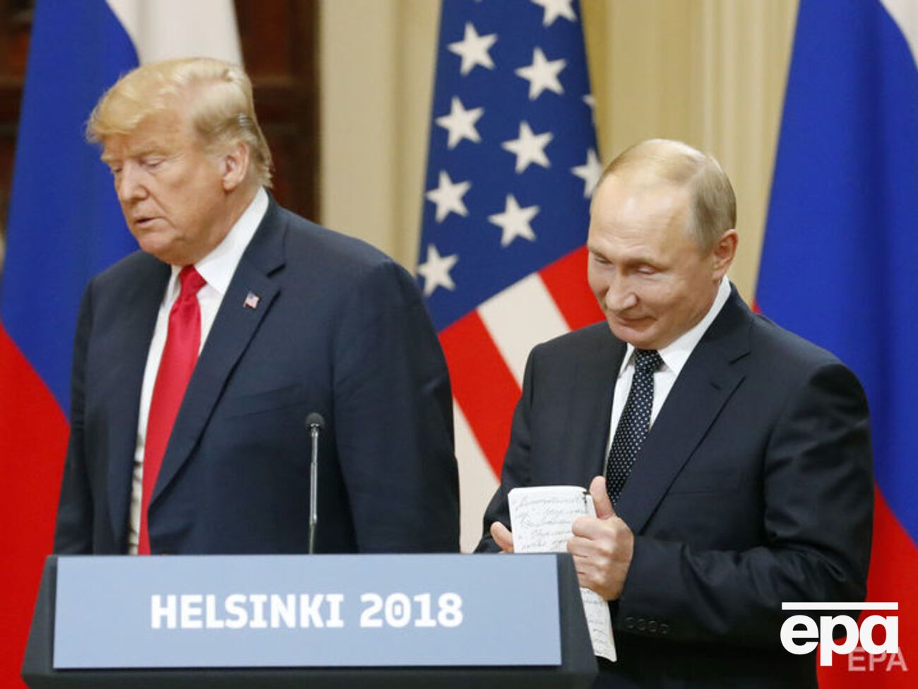 Трамп утверждает, что с нетерпением ожидает новой встречи с Путиным