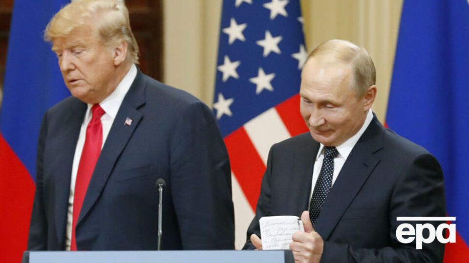 Трамп стверджує, що з нетерпінням чекає на нову зустріч із Путіним