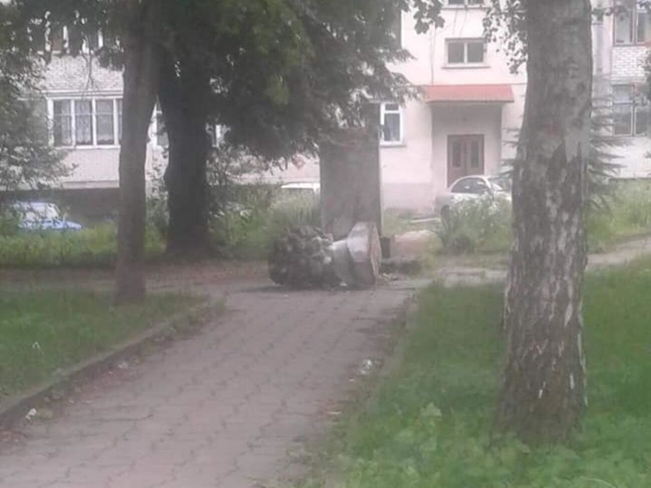 Пока неизвестно, кто совершил акт вандализма
