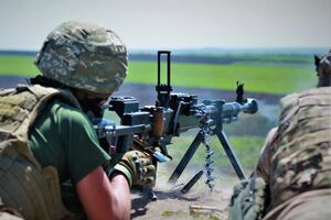 Пострадал один украинский военный