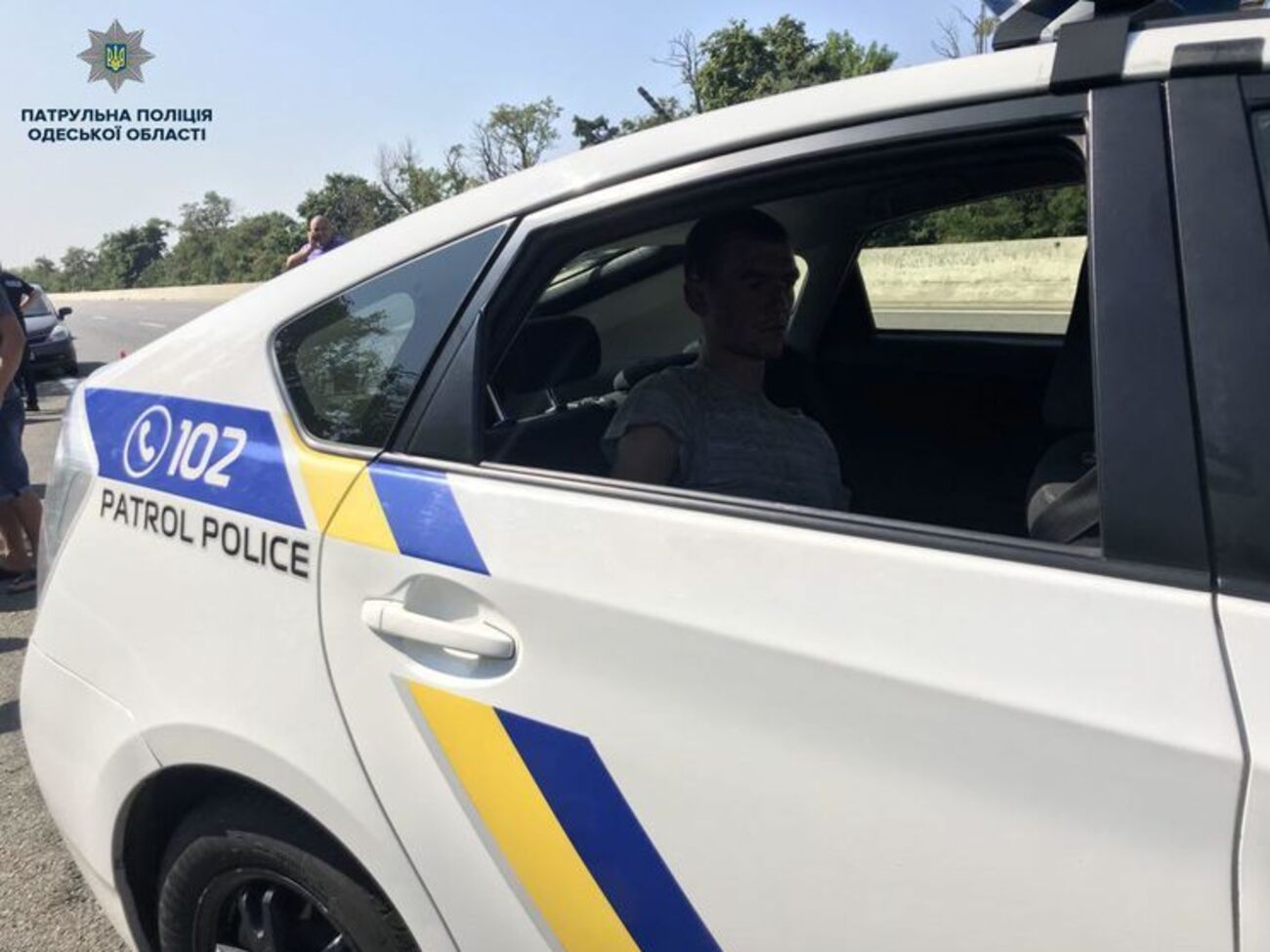 Під час затримання чоловік намагався чинити опір поліцейським