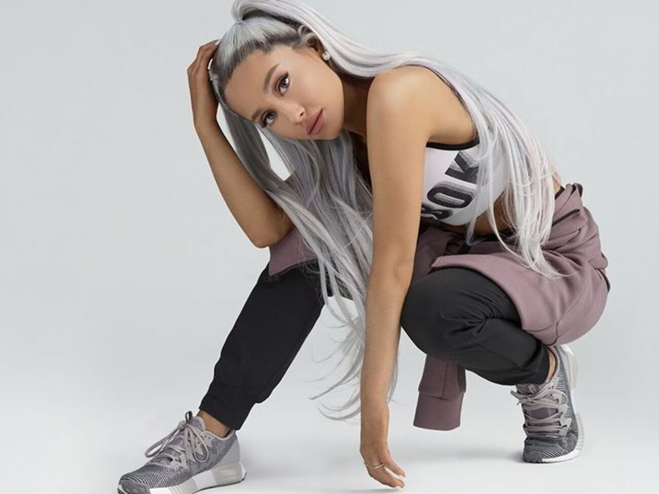 Reebok задействовал Гранде в своей рекламе