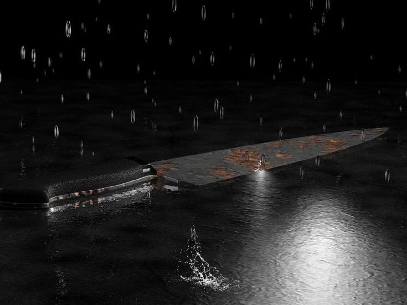 Нападавший был вооружен ножом