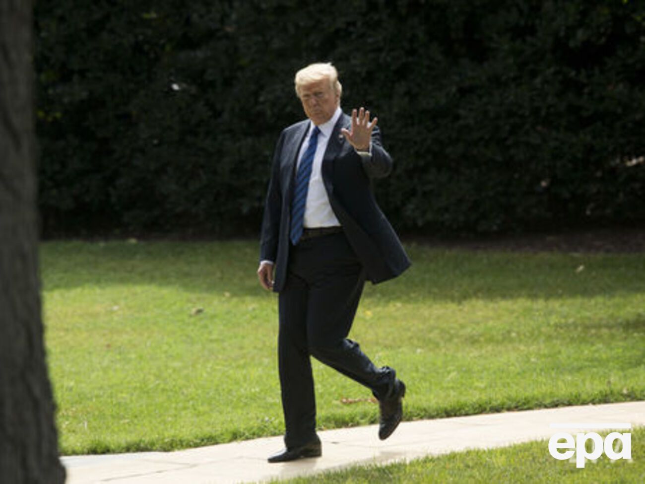 Трамп прибыл в свою резиденцию в Нью-Джерси вечером 20 июля