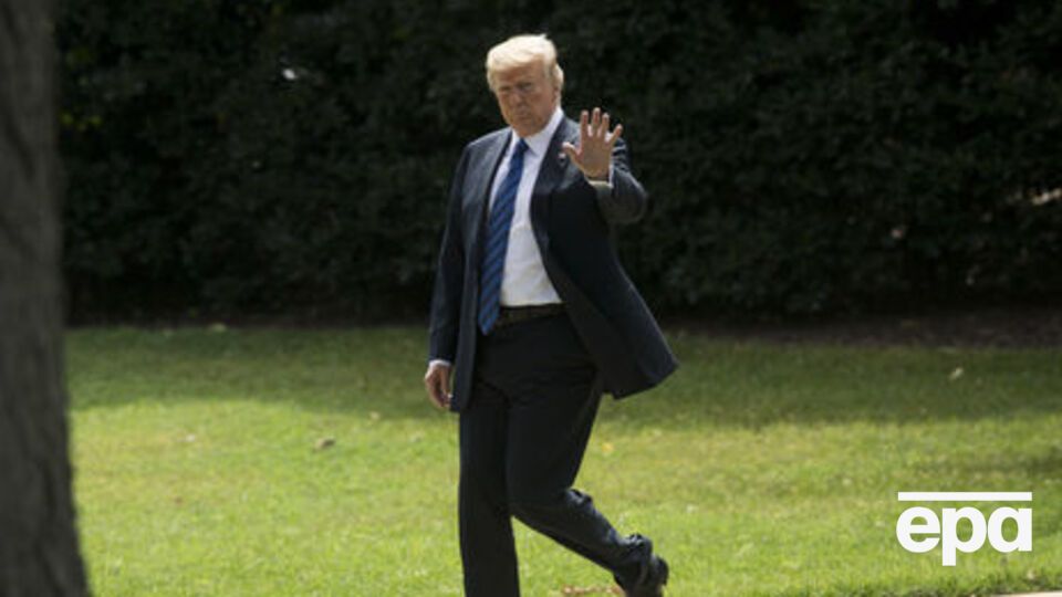 Трамп прибув у свою резиденцію у Нью-Джерсі ввечері 20 липня