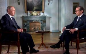 Воллес узяв інтерв'ю у Путіна 16 липня в Гельсінкі