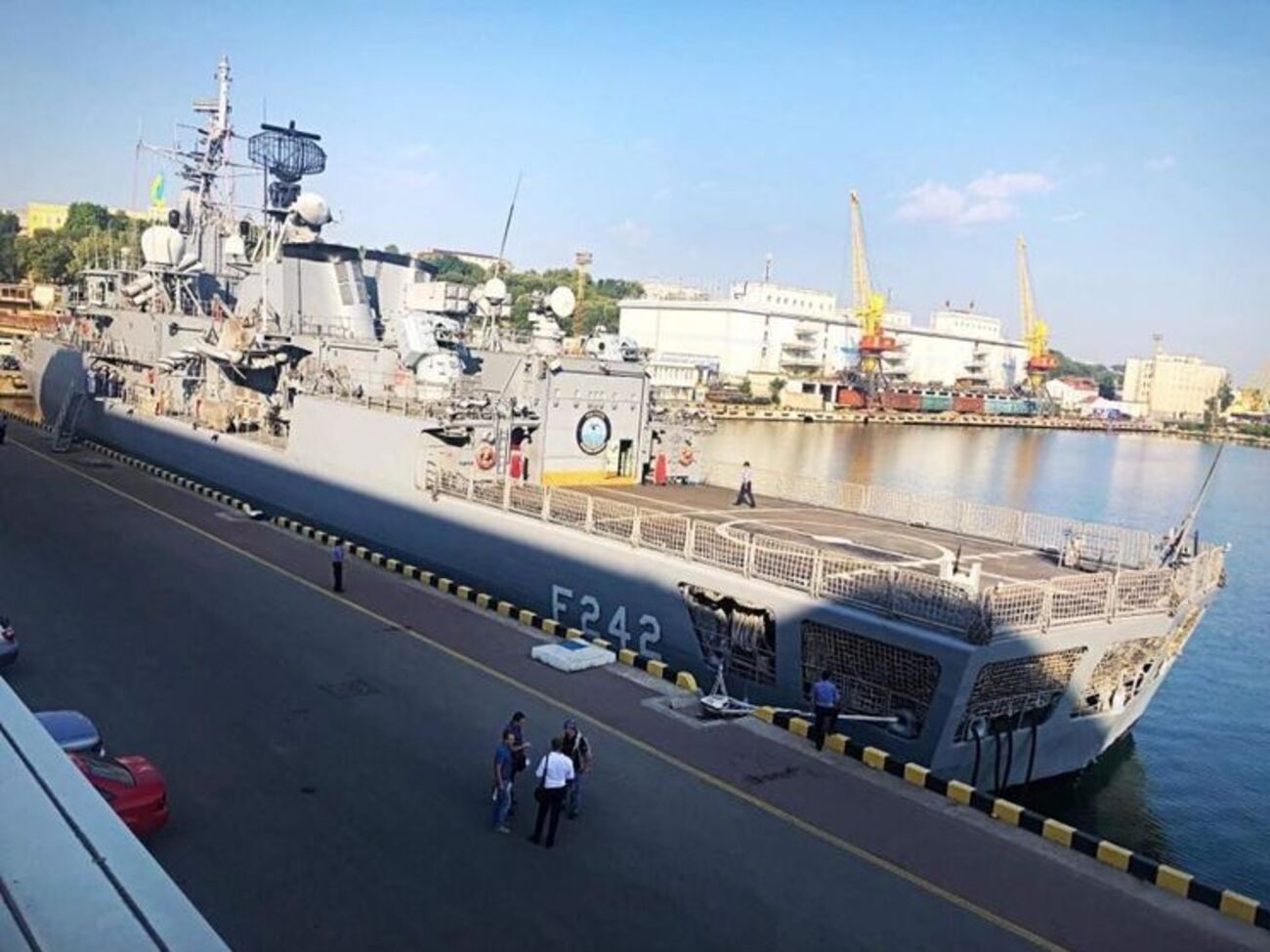 Корабли НАТО зашли в одесский порт