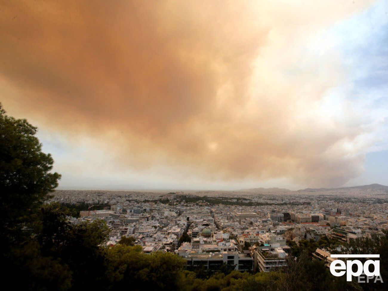 Греция обратилась за помощью к странам Европейского союза в связи с пожарами