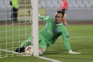 25-летний украинский голкипер защищает цвета киевской команды с 2010 года