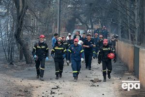 На западе, севере и востоке от Афин 23 июля начались масштабные лесные пожары