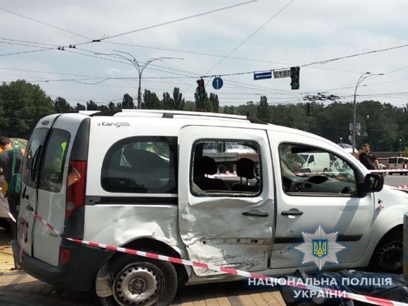 В Киеве произошло ДТП