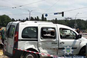 В Киеве произошло ДТП
