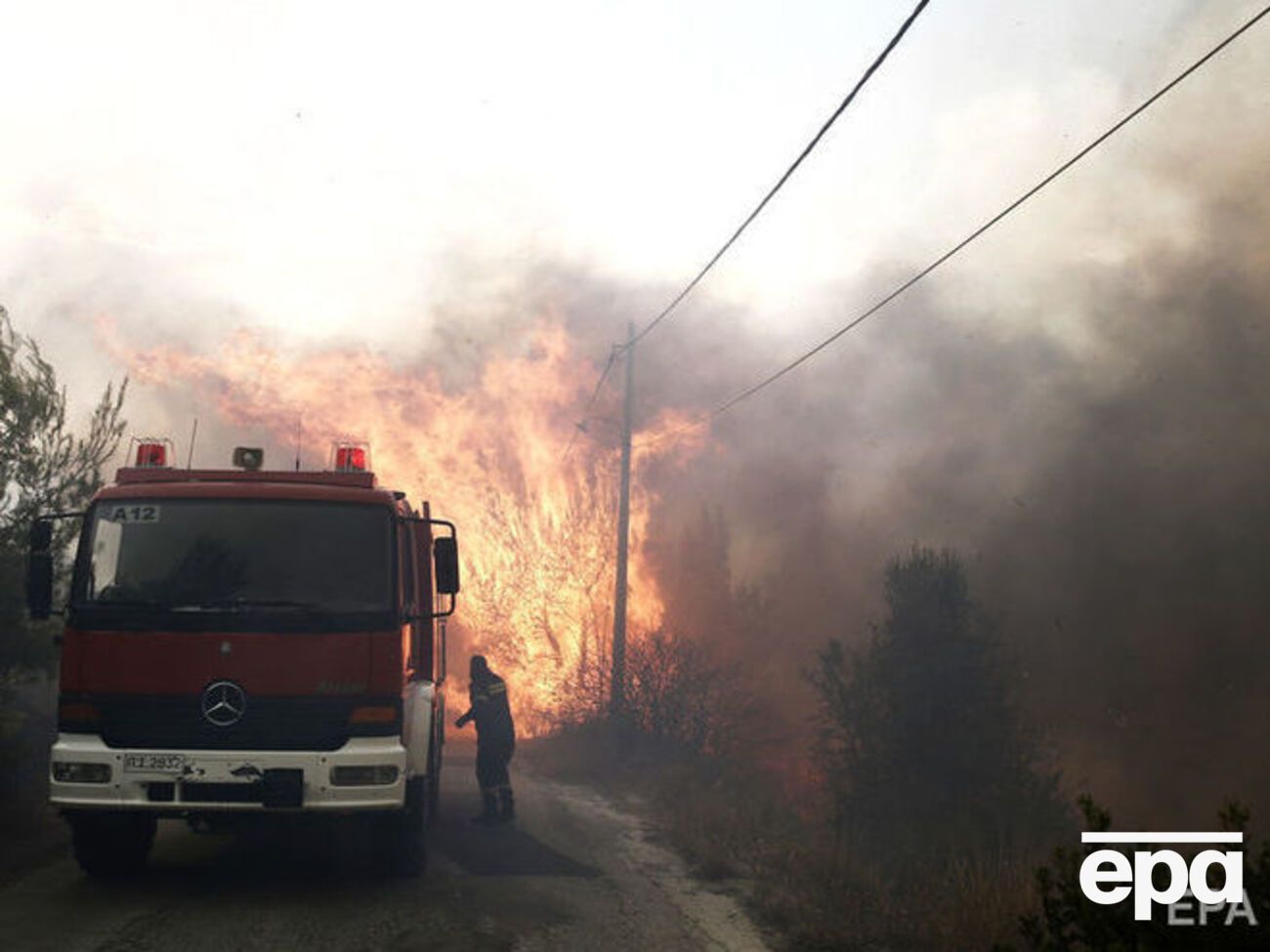 Масштабные лесные пожары в Греции начались&nbsp;23 июля&nbsp;