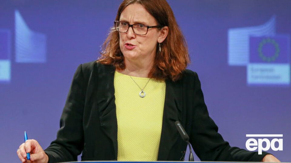 Мальмстрем высказала надежду, что торговый спор с США удастся урегулировать без введения пошлин