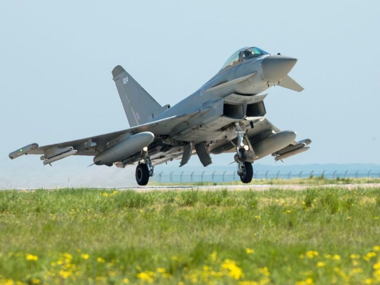 Із 1 травня винищувачі Typhoon патрулюють повітряний простір над Румунією