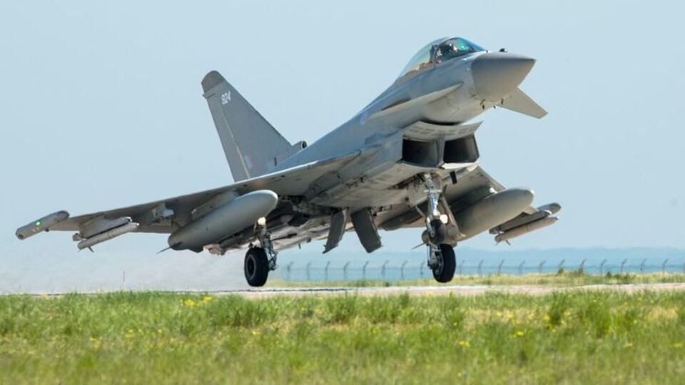 Із 1 травня винищувачі Typhoon патрулюють повітряний простір над Румунією
