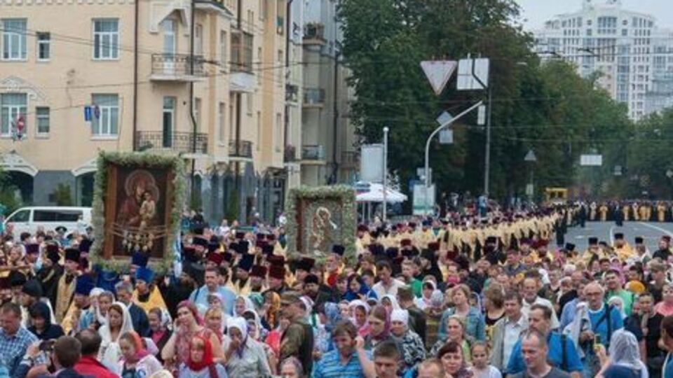 Обстановка в центре Киева спокойная