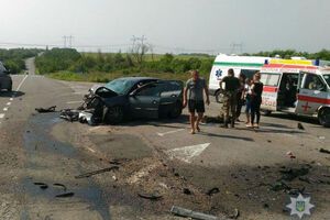 Два автомобілі зіткнулися приблизно о 10 ранку на трасі Горлівка – Бахмут