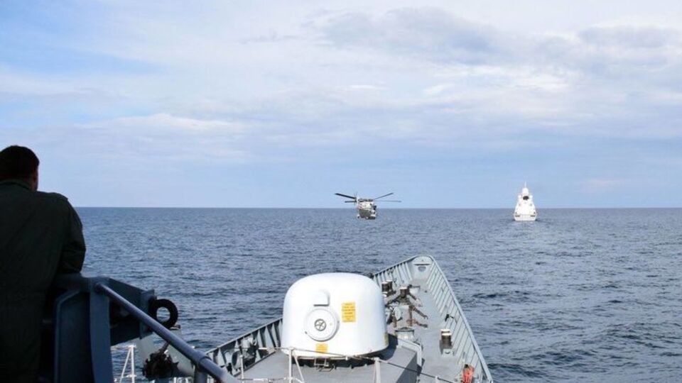 ВМС України провели в Чорному морі тренування з кораблями груп НАТО. Фоторепортаж