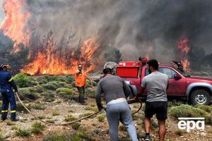 Масштабні лісові пожежі в Греції почалися 23 липня