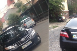 За журналістами стежили з кількох автомобілів