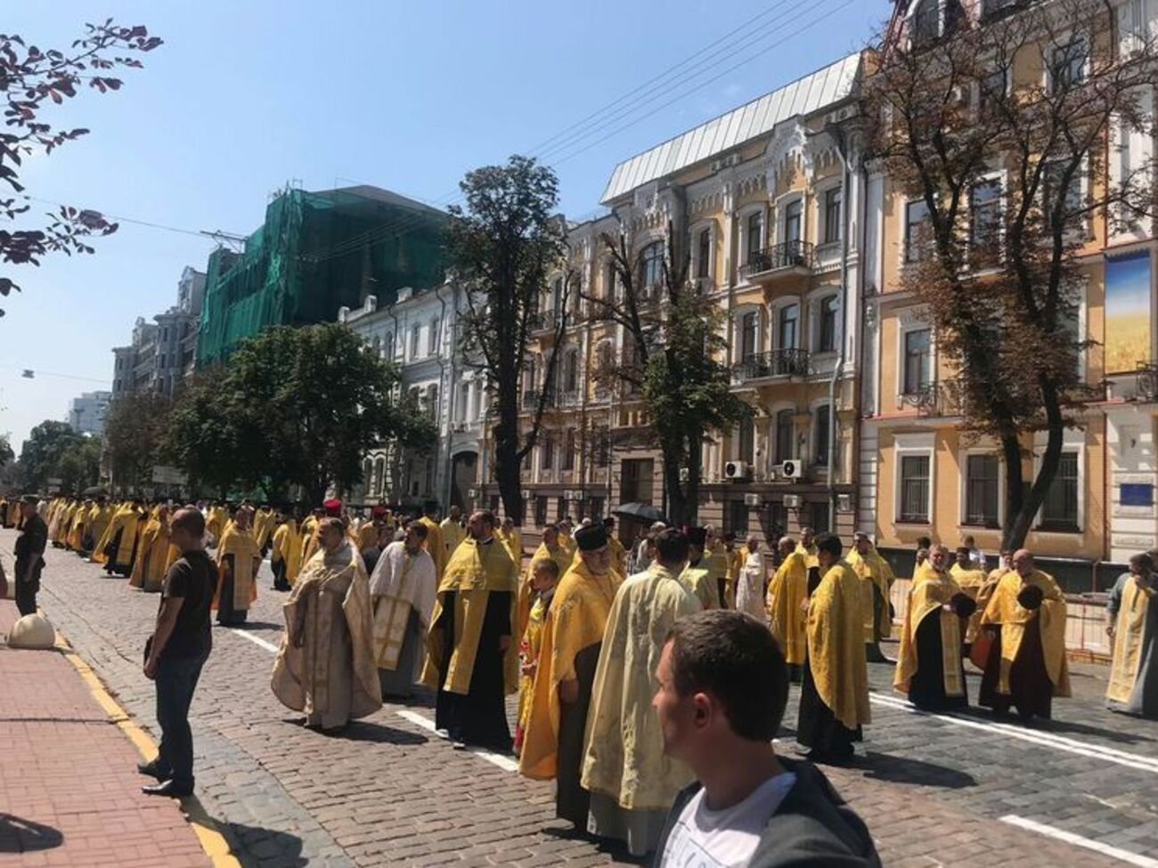 В Киеве прошел крестный ход за создание единой поместной православной церкви. Фоторепортаж