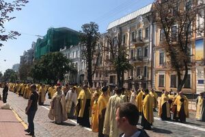В Киеве прошел крестный ход за создание единой поместной православной церкви. Фоторепортаж