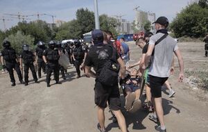 В "Нацдружинах" утверждают, что их активистов избили полицейские