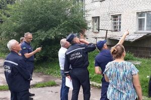 Унаслідок обвалення стіни гуртожитку ніхто не постраждав