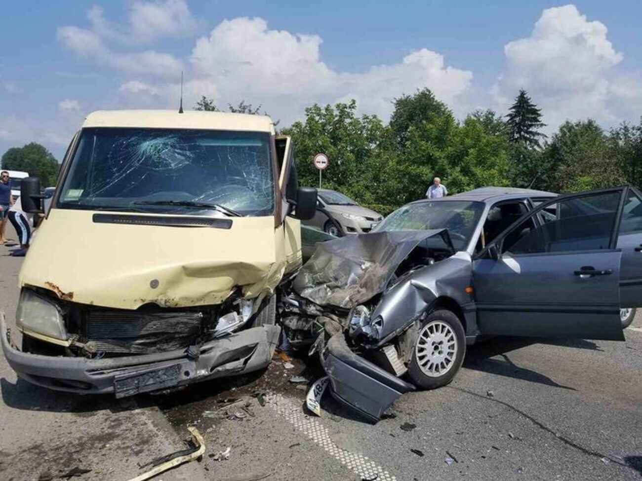 Авария произошла около 14.00 на автодороге Киев&nbsp;&ndash; Чоп